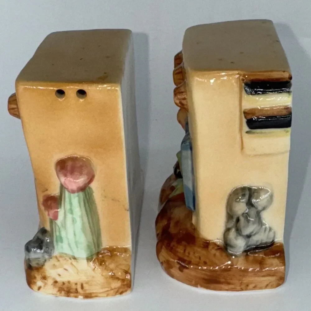 Vintage Adobe Pueblo House Salt And Pepper Shakers Southwestern Santa Fe Aztec N